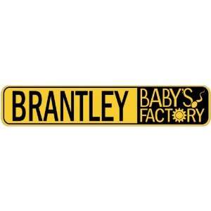   BRANTLEY BABY FACTORY  STREET SIGN