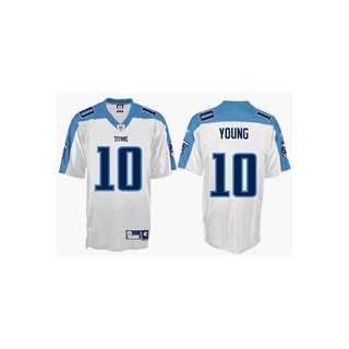  Reebok Tennessee Titans Vince Young Premier White Jersey 