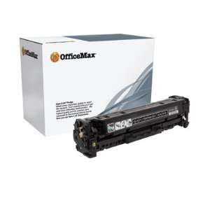  OfficeMax Black Toner Cartridge Compatible with HP CC530A 