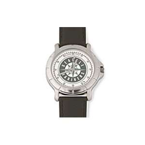 Seattle Mariners MLB Leather Watch 