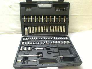 The Husky 100 Piece 1/4 in. and 3/8 in. Drive Mechanics Tools Set is 