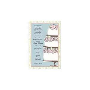  Rose Cake Invitation Wedding Invitations Health 