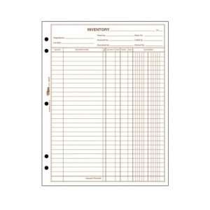  Tops Easy Use Inventory Sheet   TOP34771