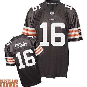  Cleveland Browns Jersey #16 Joshua Cribbs Authentic 