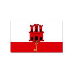  Gibraltar Flag Rectangular Magnet