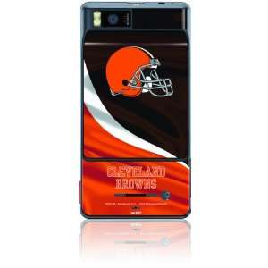  Skinit Protective Skin for DROID X   Cleveland Browns Logo 