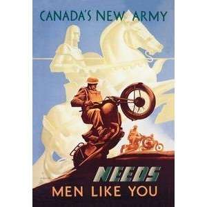  Vintage Art Canadas New Army Men Like You   07736 0 