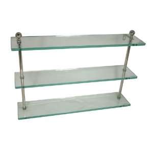   Mambo 16 x 5 Triple Glass Shelf from the Mambo Collection MA 5/16