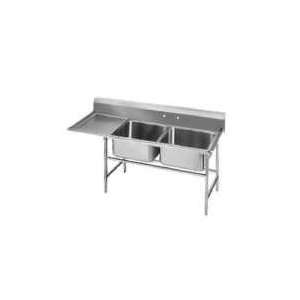 Advance Tabco 94 42 48 60 Two Compartment Sink   Spec 