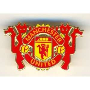   United FC Official Metal Pin Badge Crest & 2 Devils