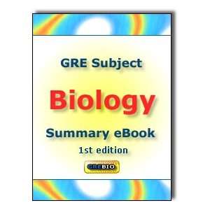  GRE Subject Biology Summary eBook 