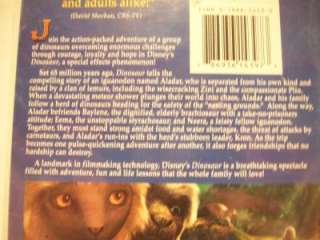 Walt Disney Dinosaur VHS Tape 786936143973  