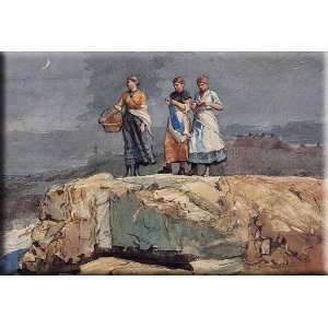   the Boats? 30x21 Streched Canvas Art by Homer, Winslow