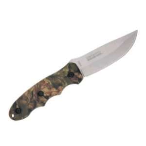  Ontario Knives 8854 Drop Point Fixed Blade Knife with Camo 