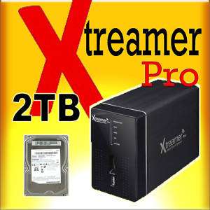 Xtreamer Pro Media Player & Streamer + WD 2TB HDD NEW  