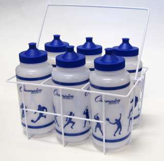 Champion Water Bottle Carrier W/ Six Bottles   NEW  