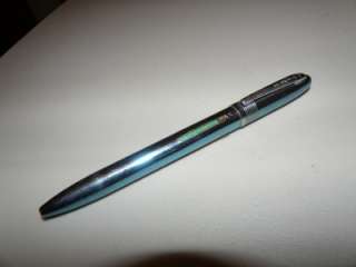 Wearever blue barrel 4 color vintage ballpoint pen  