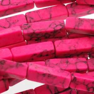 Pink  Square Tube Plain   4mm Height, 13mm Width, Sold by 16 Inch 