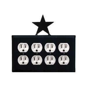  Star   Quad. Outlet Electric Cover Electronics