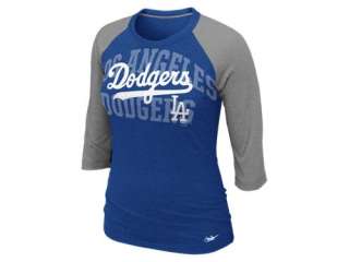  Nike Raglan (MLB Dodgers) Womens T Shirt