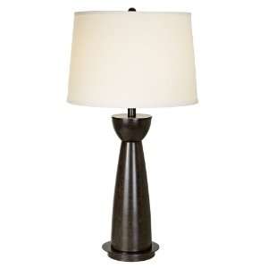    Modern Thermo Chocolate Bronze Finish Table Lamp