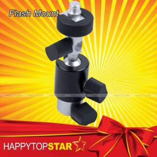 Flash Hot Shoe BALL Mount Tripod/Light Stand Adapter II  