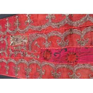  60 Table Runner / Wall Hanging Sari Patchwork intricate 
