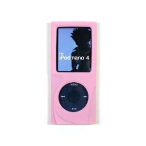  Kroo iPod Nano 4th Generation Silicone Skin Case Light Pink 