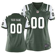Womens Nike New York Jets Customized Game Team Color Jersey    