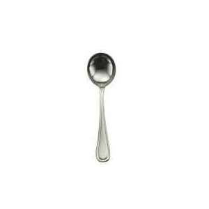  Oneida New Rim Silverplate   Round Bowl Soup Spoon (1 