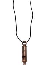 FALLING WHISTLES   Copper whistle necklace