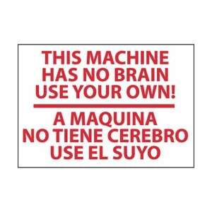 M444PB   This Machine Has No Brain Etc Solo Ud Ti (Bilingual), 10 X 