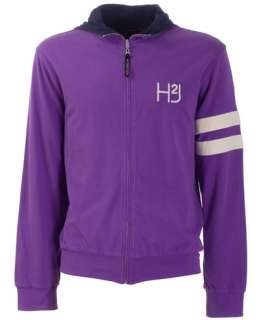 H2 Hydrogen Purple And Navy Reversible Hoodie   Tessabit   farfetch 