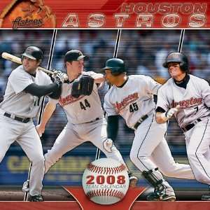  Houston Astros 2008 Wall Calendar
