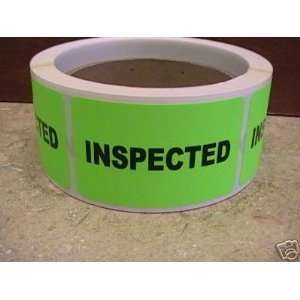   1000 1.5x2.5 QC INSPECTED Inventory Production Labels