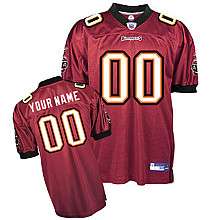 Reebok Tampa Bay Buccaneers Customized Authentic Team Color Jersey(48 
