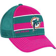 Reebok Miami Dolphins Womens Breast Cancer Awareness Trucker Hat 
