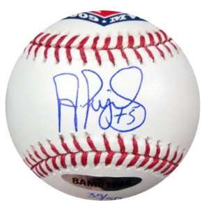  Albert Pujols Autographed MLB MVP Logo Baseball UDA 
