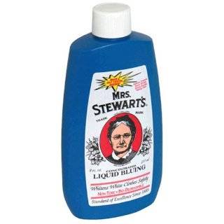 Mrs. Stewarts Concentrated Liquid Bluing, 8 Ounce Bottle (Pack of 6 