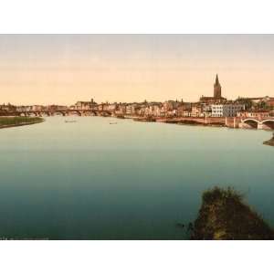   Poster   General view Toulouse France 24 X 18.5 