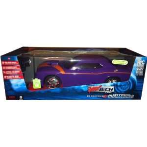   Out 110 Scale Radio Control Car   Dodge Challenger Toys & Games