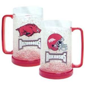  BSS   Arkansas Razorbacks NCAA Crystal Freezer Mug 