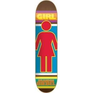 Girl Brandon Biebel Mega Jams Skateboard Deck   7.87 x 31.25  