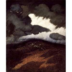 Hand Made Oil Reproduction   Marsden Hartley   24 x 28 inches   Storm 