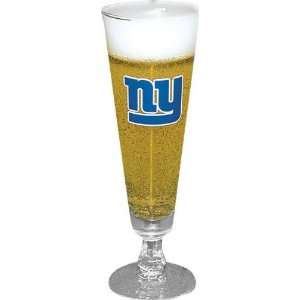 New York Giants Pilsner Glass Style Candle  Sports 