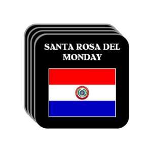  Paraguay   SANTA ROSA DEL MONDAY Set of 4 Mini Mousepad 