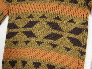 Vtg 50s Shawl Collar Work Curling Sweater Cardigan Wool Great Design 
