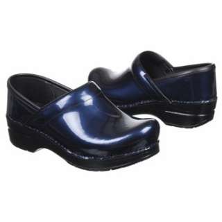 Womens Dansko Professional Blue Pearlized Patnt Shoes 