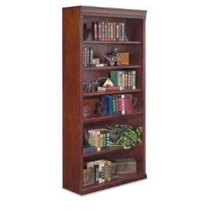   Furniture Huntington Club Solid Wood 6 Shelf Bookcase