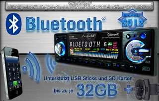 AUTORADIO BLUETOOTH USB/SD  CD+ LENKRADFERNBEDIENUNG  